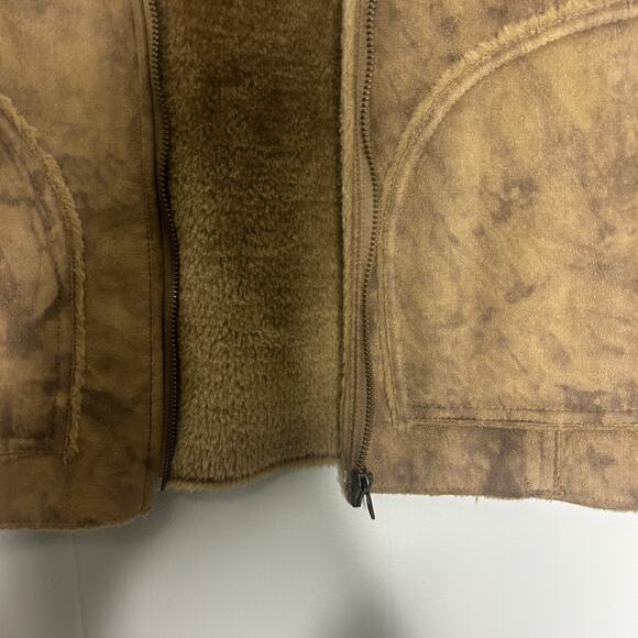 Vintage Paris Blues Outerwear Brown Jacket 90s - Picture 8 of 9